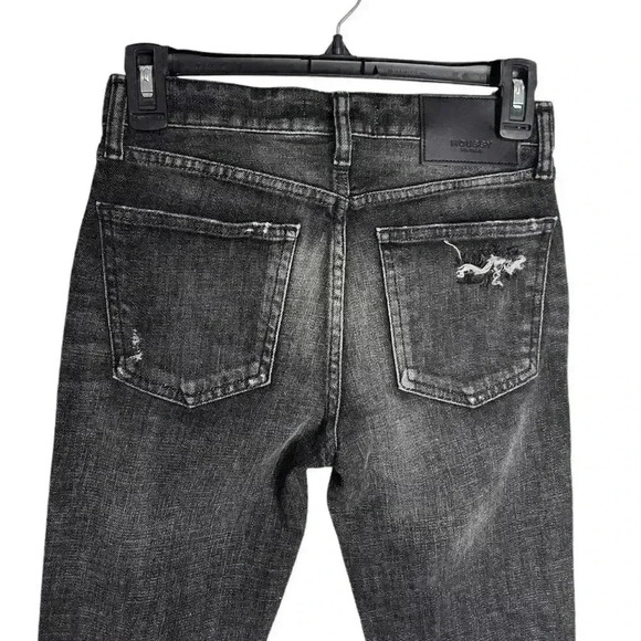 MOUSSY Prichard Black Skinny Ankle Jeans, SIZE 24 - Picture 8 of 10